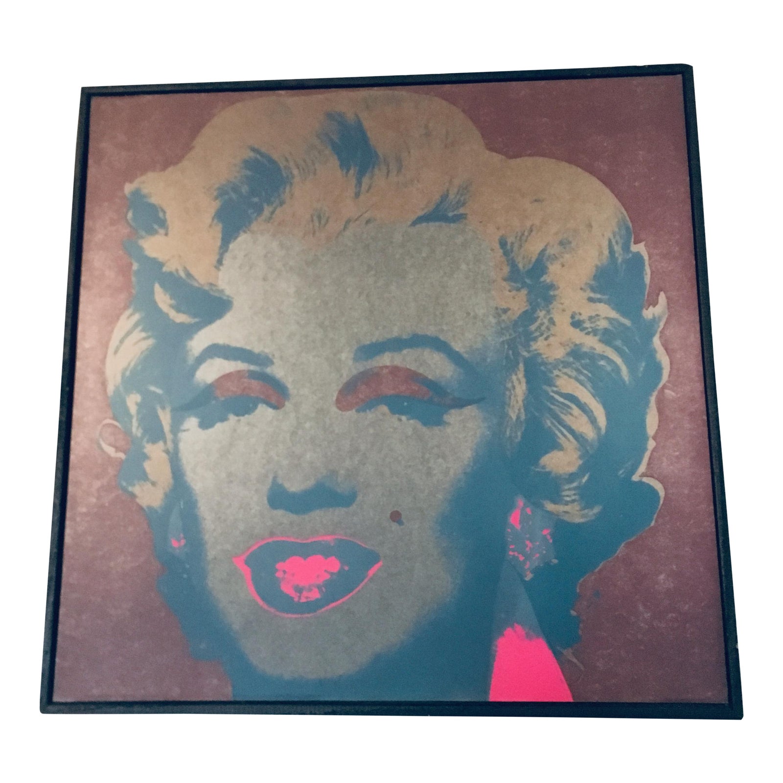 Andy Warhol Marilyn Monroe 26' 1967 Print Framed by the Art Institute ...