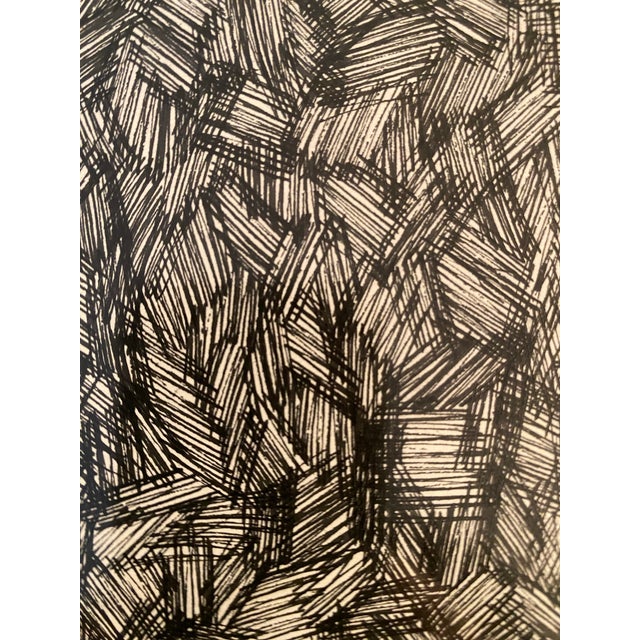 This large-scale mixed media drawing by Ruth Esserman, signed and dated 2021, reflects the artist’s mature visual language...