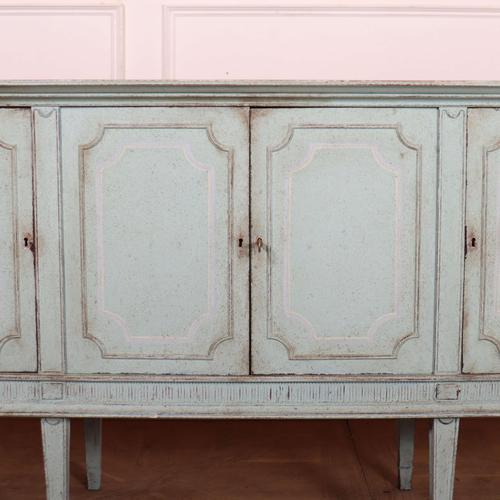 Danish Painted Sideboard, 1890s For Sale - Image 9 of 15