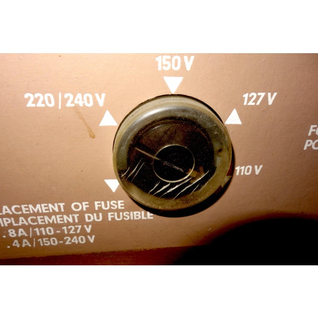 Camel Rca Console Radio Circa 1950. Gorgeous and Basically Working. Rare and Very Special. For Sale - Image 8 of 12