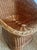 Mid-Century Sculptural French Wicker Barrel Armchairs, 1960s, Set of 2 For Sale - Image 11 of 18