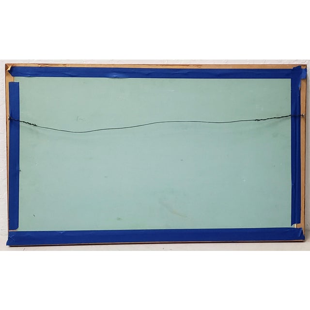 Victor Ing Mid Century Modern Abstract Still Life Watercolor C.1954 For Sale - Image 9 of 10