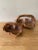 Set of Two Sculpted Wood Decor Bowls For Sale - Image 11 of 13
