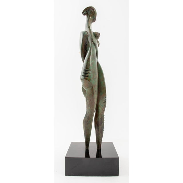 Green Ronald K. Parker "Life" Bronze Sculpture, 1999 For Sale - Image 8 of 12