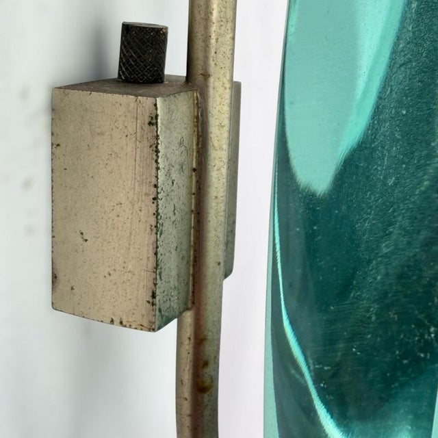 Model 2093 Wall Lights by Max Ingrand for Fontana Arte, 1960s, Set of 3 For Sale - Image 14 of 16