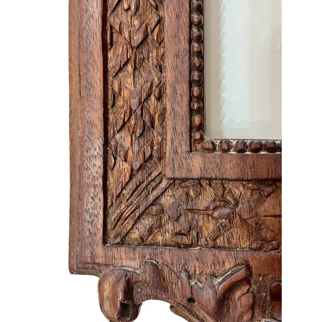 Antique Carved Wood French Provincial Frame For Sale - Image 12 of 12
