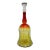 Mid-Century Blenko Amberina Bell Shape Decanter For Sale