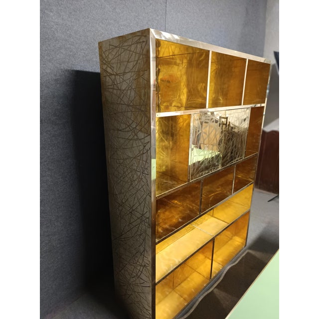 Metal Brass Kitchen Pantry Bar from Justfurnituress SRL For Sale - Image 7 of 18