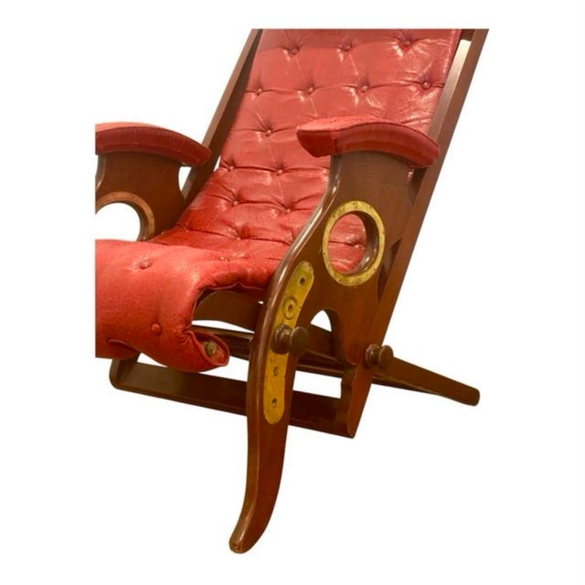 Campaign English Armchair, 1890 For Sale - Image 3 of 9