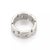 Contemporary Cartier Maillon Panthere 18k White Gold 8mm Band Ring Size 49-US 4.75 For Sale - Image 3 of 4