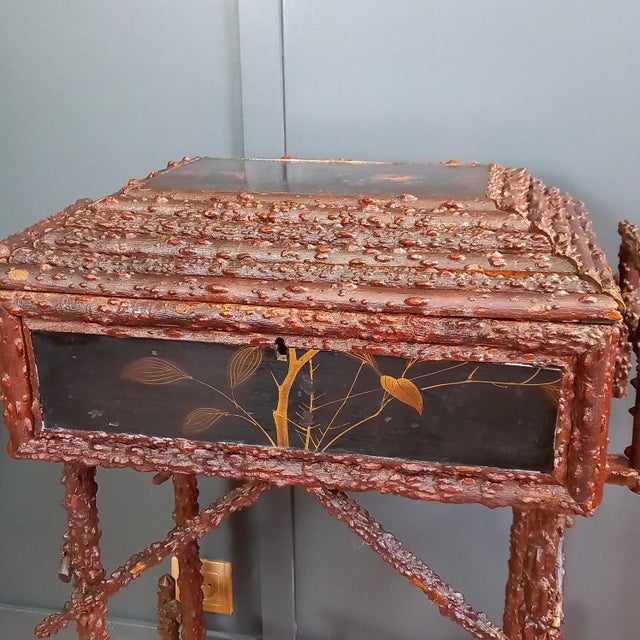 Antique Japanese Sewing Table For Sale - Image 12 of 14