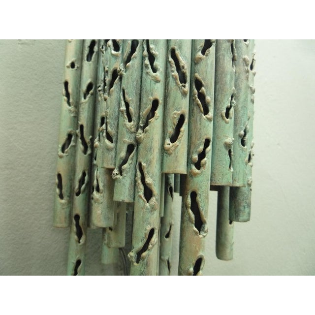 Mid-Century Brutalist Copper Wall Lamps, 1970s, Set of 2 For Sale - Image 10 of 15