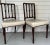 Antique 18th Century George III Neoclassical Mahogany Side Chairs - a Pair For Sale - Image 9 of 11