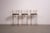 Glass Dry Bar with Bar Stools from Cidue, 1985, Set of 4 For Sale - Image 14 of 18