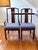 Set of 8 Vintage Rosewood Dining Chairs With Blue Seats For Sale - Image 11 of 18