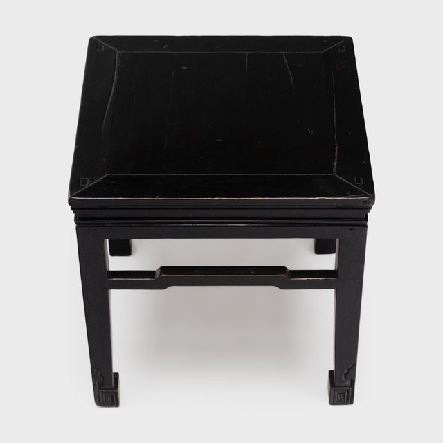 Chinese Chinese Ruyi Foot Square Table, C. 1880 For Sale - Image 3 of 6