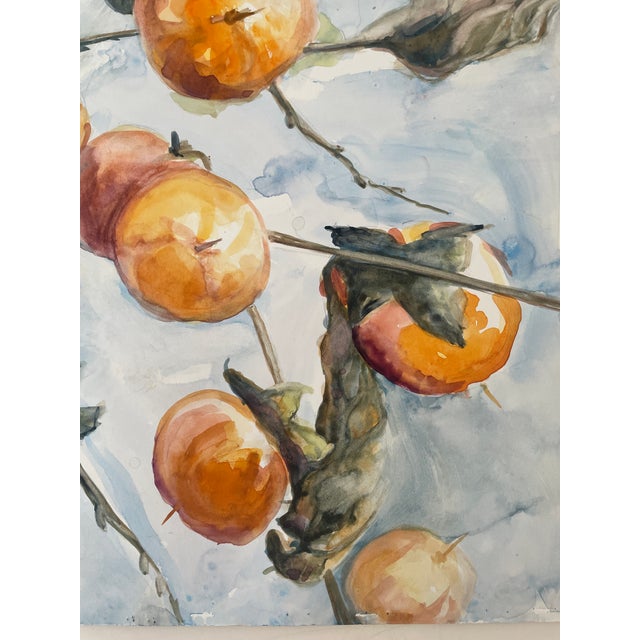 Traditional Marilene Foxx Pucker Fruit Botanical Watercolor For Sale - Image 3 of 8