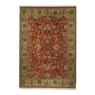 Indian Rug 6'1'' X 9'11'' For Sale