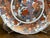Vintage Andrea by Sadek Japanese Imari Style Porcelain Charger, Peacock & Floral Motif, Arita, Japan For Sale - Image 4 of 7