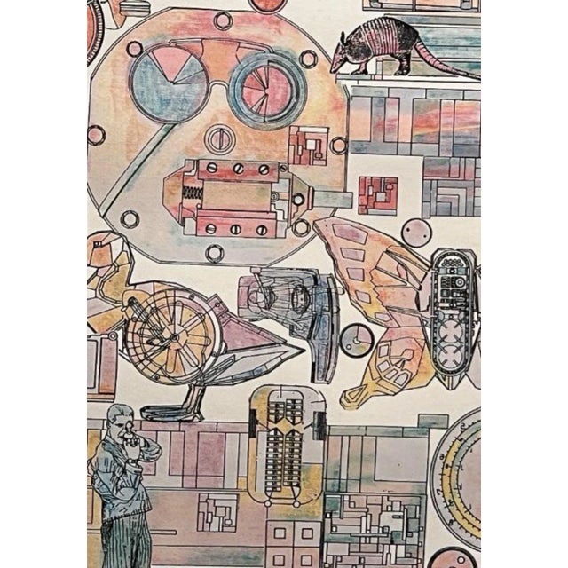 Eduardo Paolozzi, Where Reality Lies, 1982, Silkscreen For Sale - Image 3 of 6