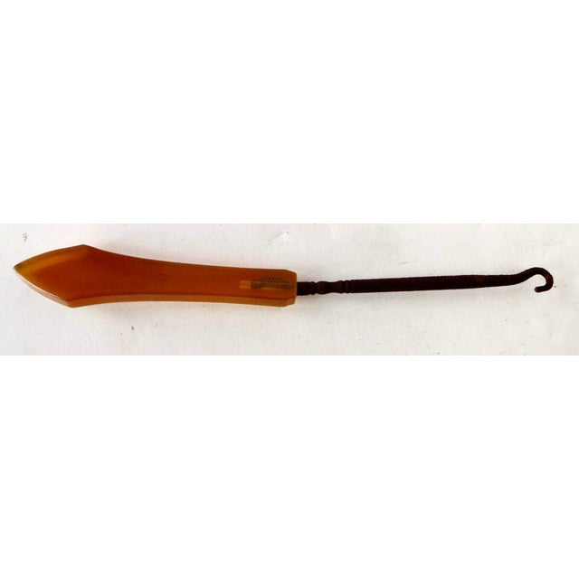 Art Deco (7) Piece Celluloid Vanity "Necessaire" Grooming Set. C. 1930 For Sale - Image 17 of 17
