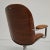 MiM Executive Chair in Natural Cognac Leather and Wood, 1970s For Sale - Image 6 of 18