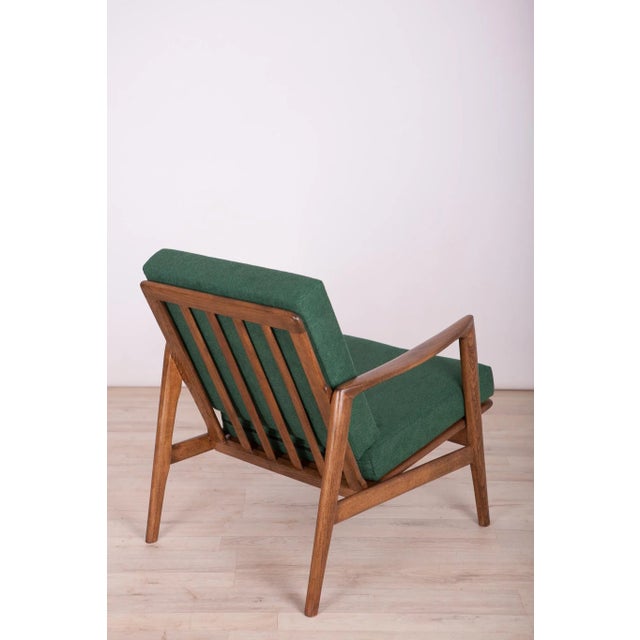 Wood 300-139 Armchairs from Swarzędzka, 1960s, Set of 2 For Sale - Image 7 of 18