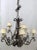 Heavy Wrought Iron 9 Arm Chandelier For Sale - Image 11 of 11