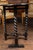 English 1850s Oak Gate Leg Oval Table with Carved Decor and Barley Twist Base For Sale - Image 4 of 12