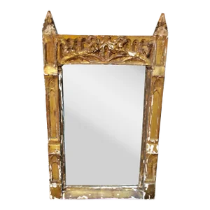 1800s French Giltwood Wall Mirror