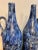 Mediterranean Vintage Mid-Century Stoneware Capri Jugs / Pitchers Coastal Blue Hues- Set of 2 For Sale - Image 3 of 10