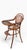 Antique Bentwood Highchair Att. To Thonet For Sale - Image 12 of 15