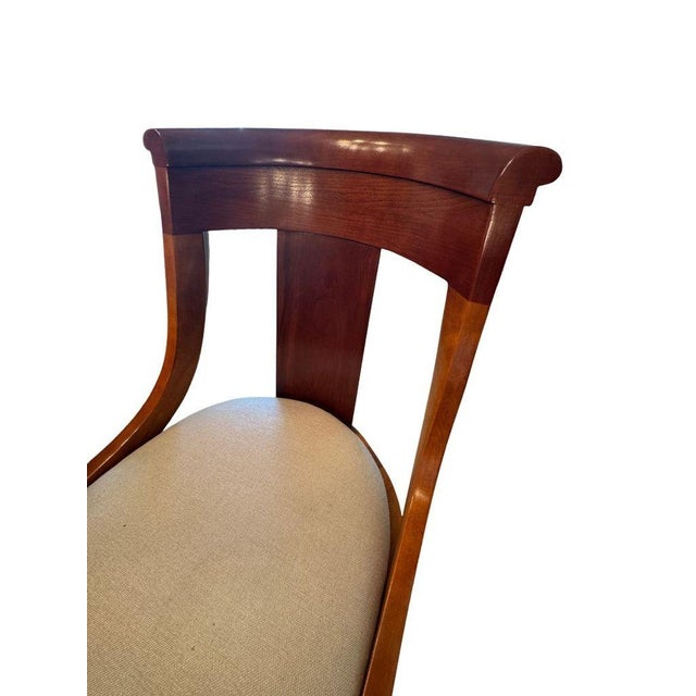 Auburn Baker Furniture Palladian Collection Neoclassic Style Extension Dining Table With 8 Chairs For Sale - Image 8 of 17