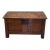 Antique-Style Wooden Storage Chest With Lift-Top Lid For Sale