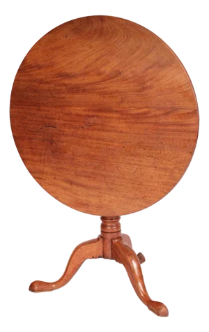 George III Mahogany Tilt Top Table