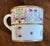 Antique Early 19th Century French Empire Paris Porcelain Coffee Cup or Can by Dihl Circa 1800 For Sale - Image 10 of 17