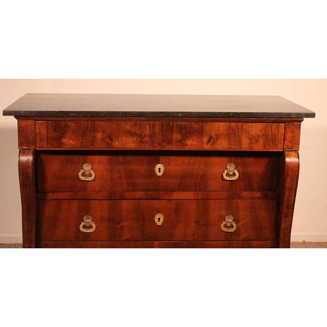 Early 19 Century French Chest of Drawers in Walnut For Sale - Image 11 of 13