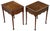 A fine-quality pair of mid-20th-century burr walnut bedside tables, which showcase attractive age, colour, and patina....