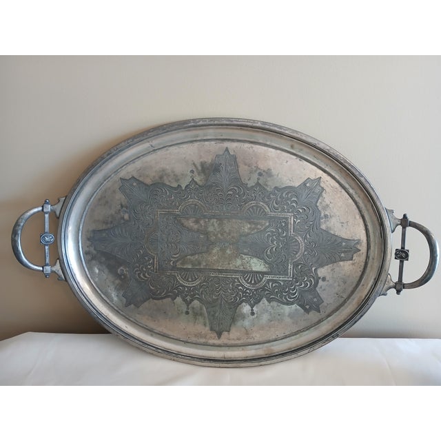 American Late 19th Century Webster Silver Plate Coffee/Tea Service With Horse Finials - 7 pcs For Sale - Image 3 of 18