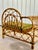 Wood Mid-20th Century Restored Bent Rattan Telephone Settee With Smoked Glass Table For Sale - Image 7 of 12