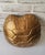 Olive Vietri Italian Tortoise Shell Glass Bowl, Made in Turkey For Sale - Image 8 of 8