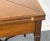 1930's Hand Made Mahogany Folding Handkerchief Game Table With Felt Top For Sale - Image 16 of 18