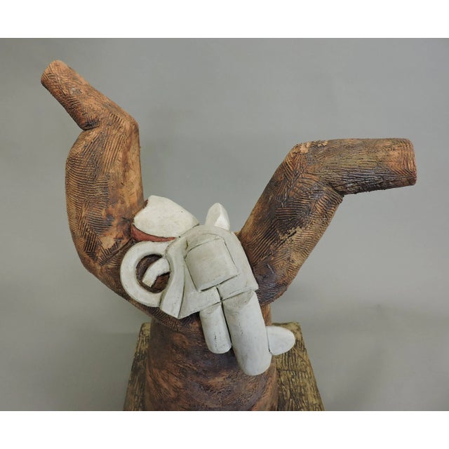 Modern Ceramic and Plaster Sculptures by Scott Rosenthal For Sale - Image 4 of 10