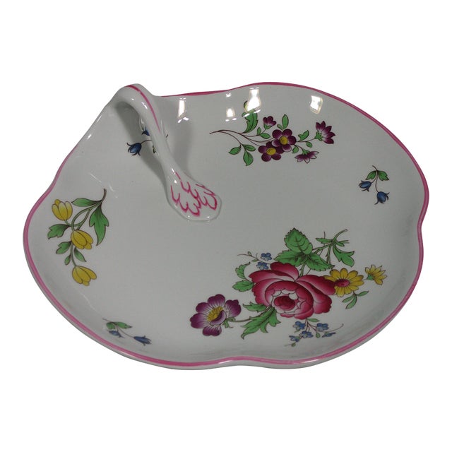 1990s Spode Marlborough Sprays Serving Dish For Sale