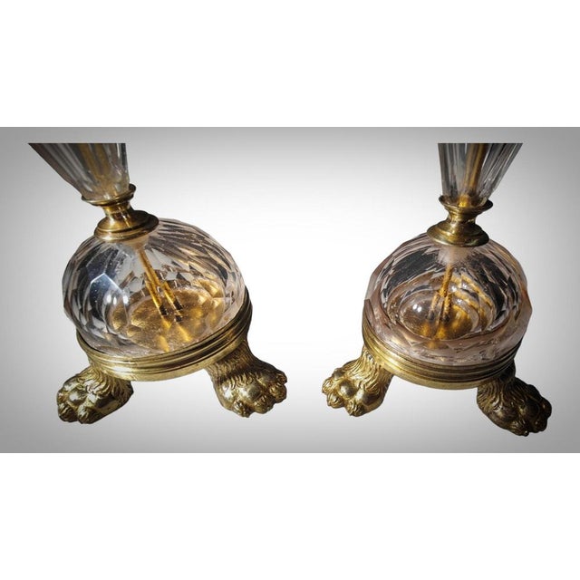 Crystal Candlesticks, 1650s, Set of 2 For Sale - Image 9 of 15