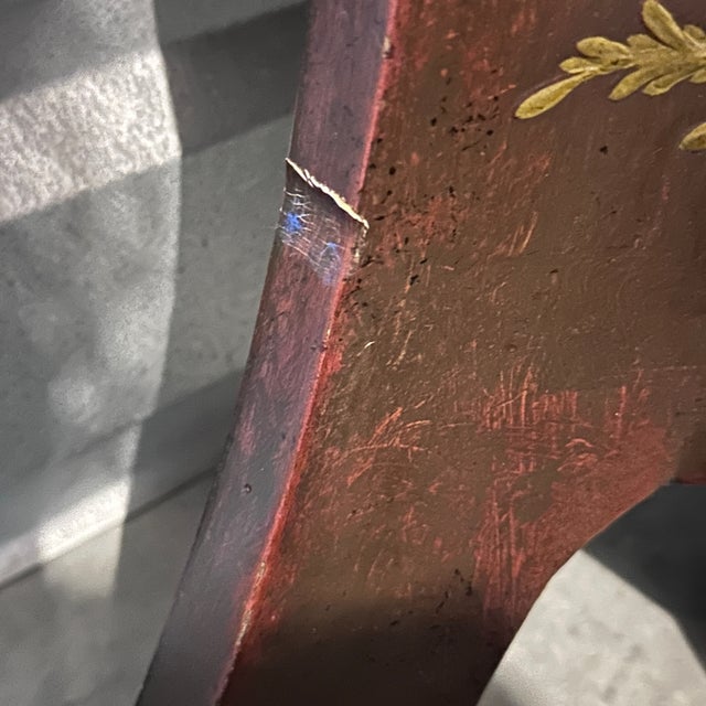 Patina of Italy Painted Corner Cabinet For Sale In Washington DC - Image 6 of 9