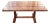 Abc Carpet & Home Rustic European Trestle Dining Table For Sale