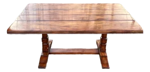 Abc Carpet & Home Rustic European Trestle Dining Table
