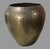 Vintage Roycroft Mission Style Hammered Copper Vase With Brass Finish For Sale - Image 6 of 7