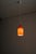 Orange Cased Glass Pendant Light, 1970s For Sale - Image 3 of 10